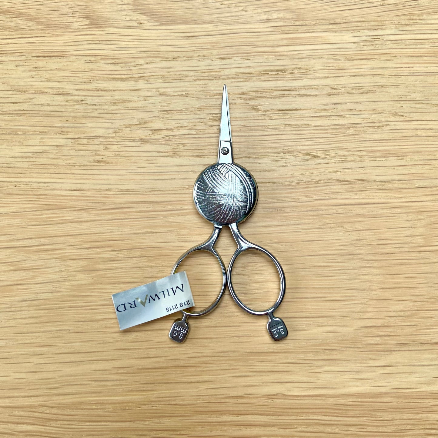 Milward Silver Yarn Ball Embroidery Scissors