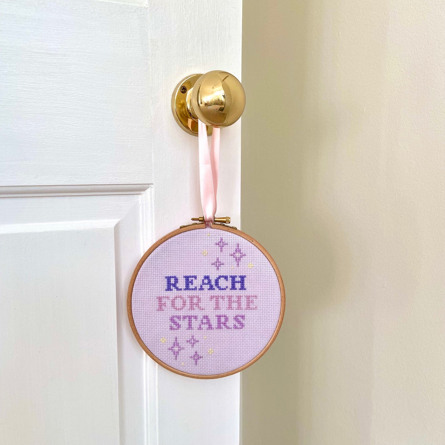 Reach for the Stars Cross Stitch Pattern – PDF Download