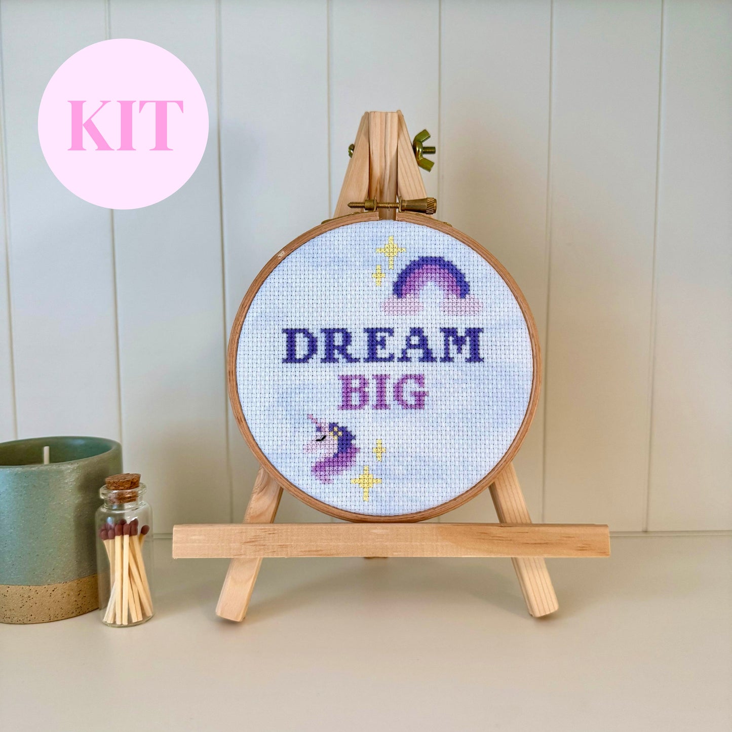 Dream Big Cross Stitch Kit
