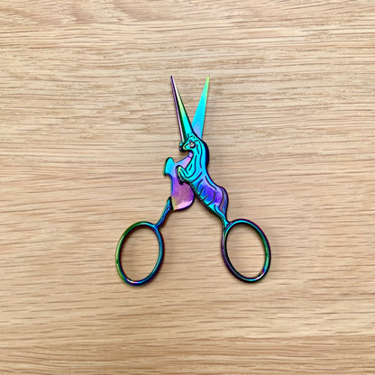 Milward Rainbow Unicorn Embroidery Scissors
