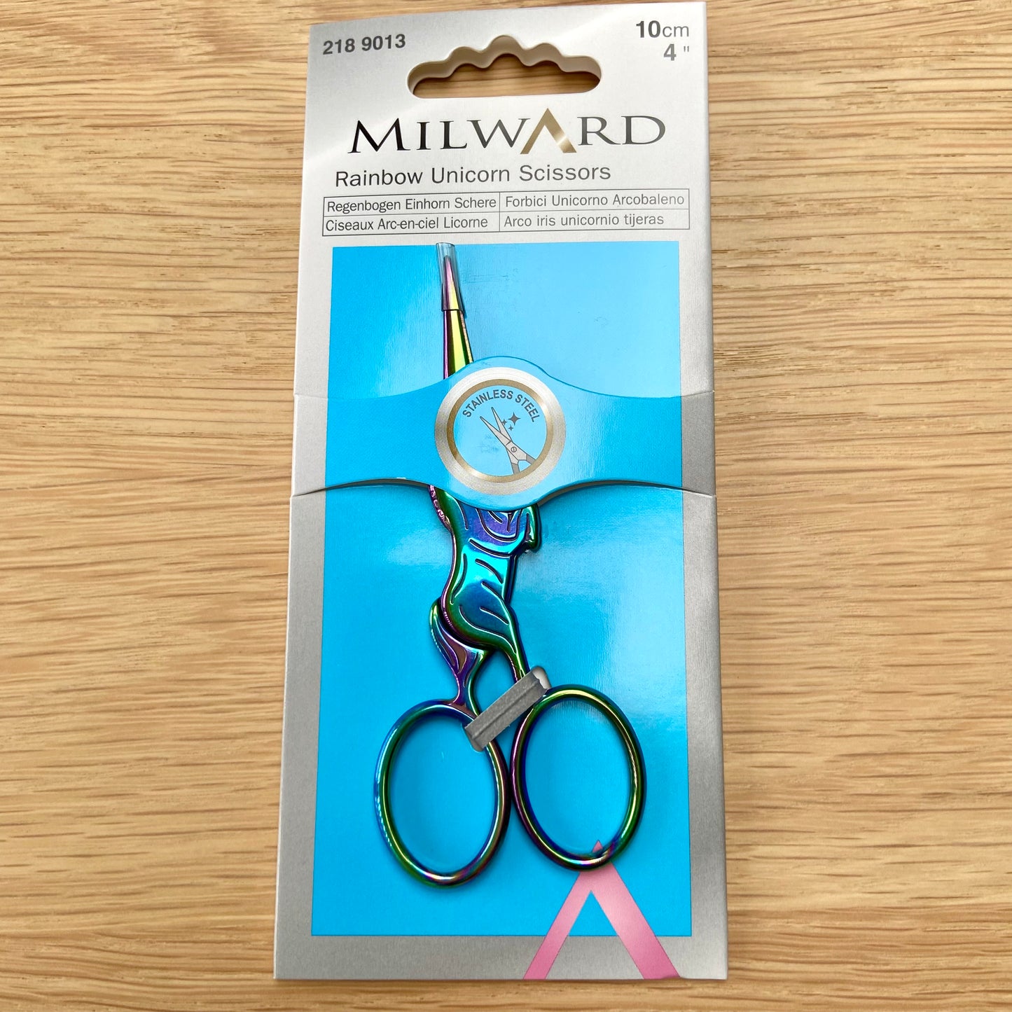 Milward Rainbow Unicorn Embroidery Scissors