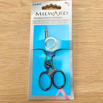 Milward Rainbow Unicorn Embroidery Scissors