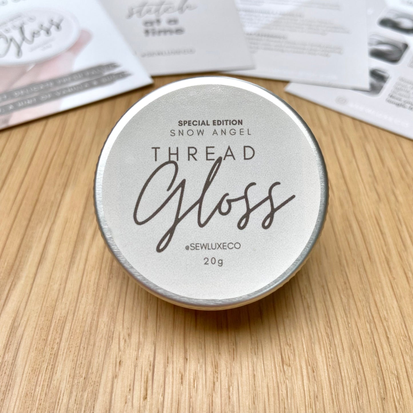 Snow Angel Thread Gloss by Sew Luxe Co