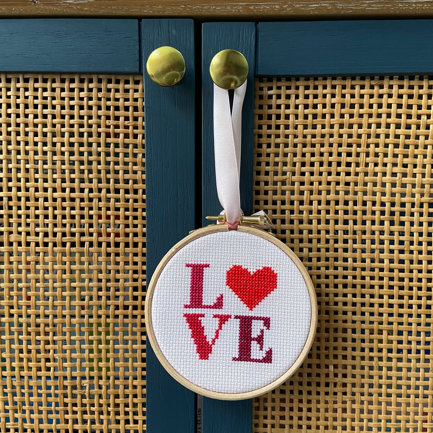 Love Cross Stitch Pattern – PDF Download