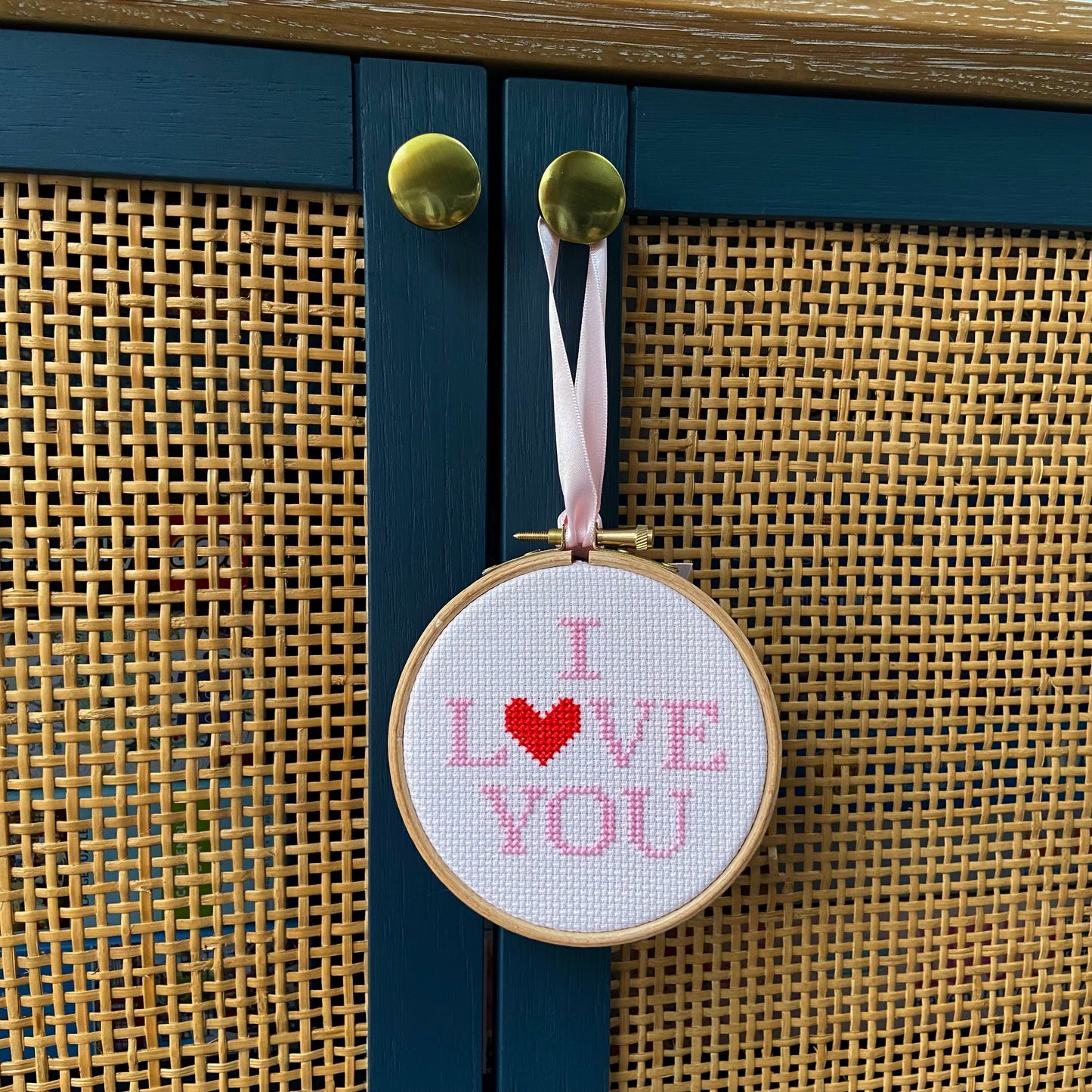 I Love You Cross Stitch Kit