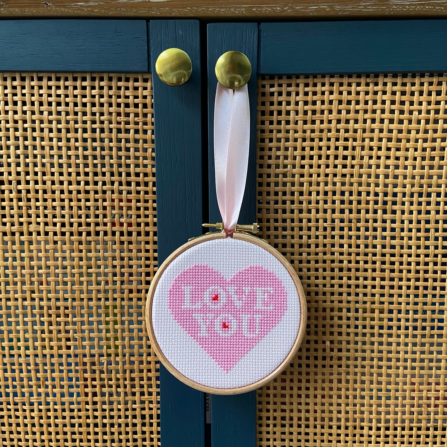 Love You Cross Stitch Kit