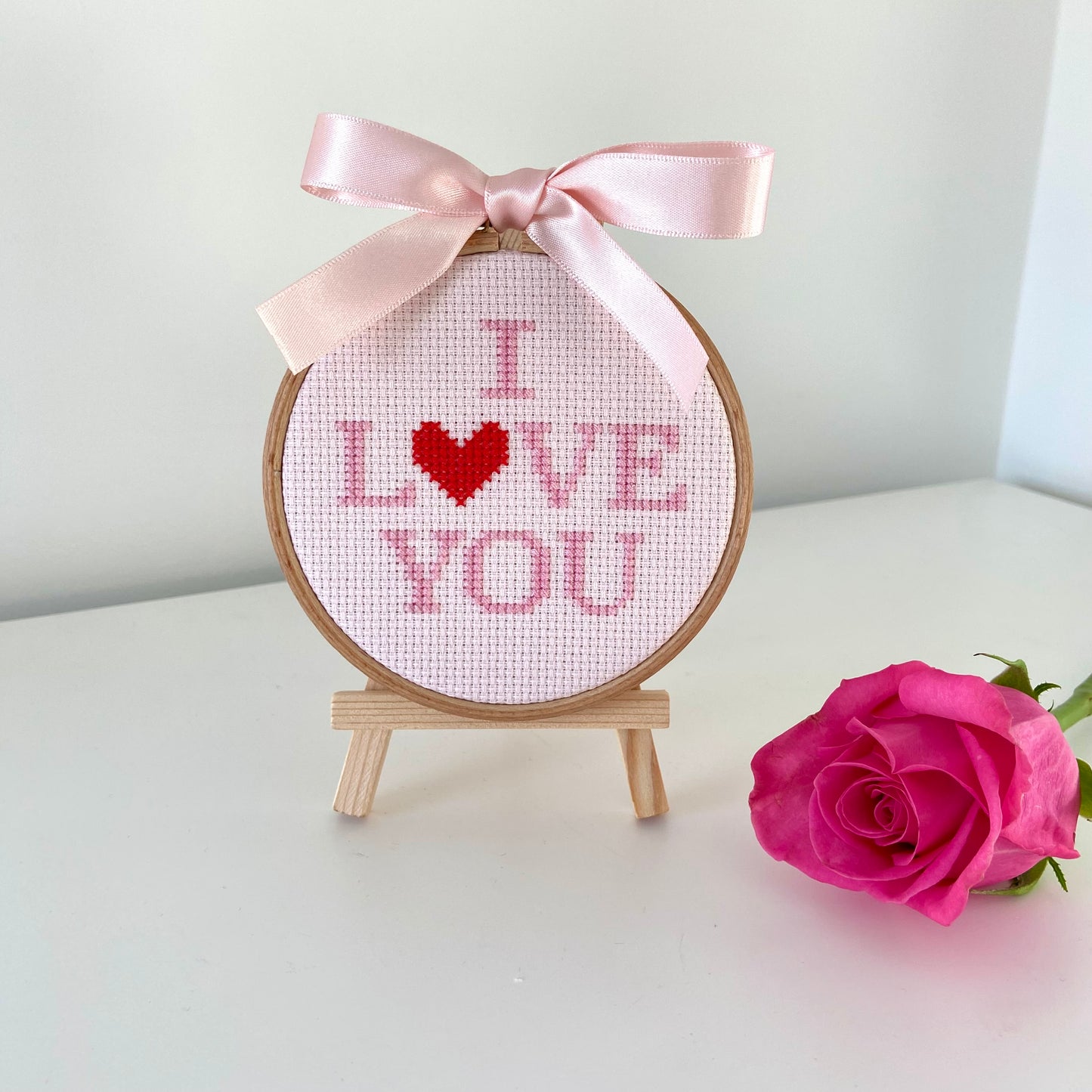 I Love You Cross Stitch Kit