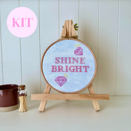 Shine Bright Cross Stitch Kit