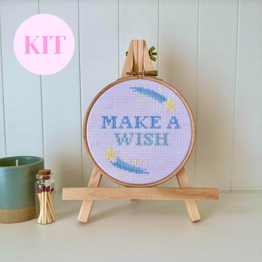 Make a Wish Cross Stitch Kit
