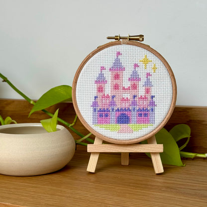 Fairytale Castle Cross Stitch Pattern – PDF Download