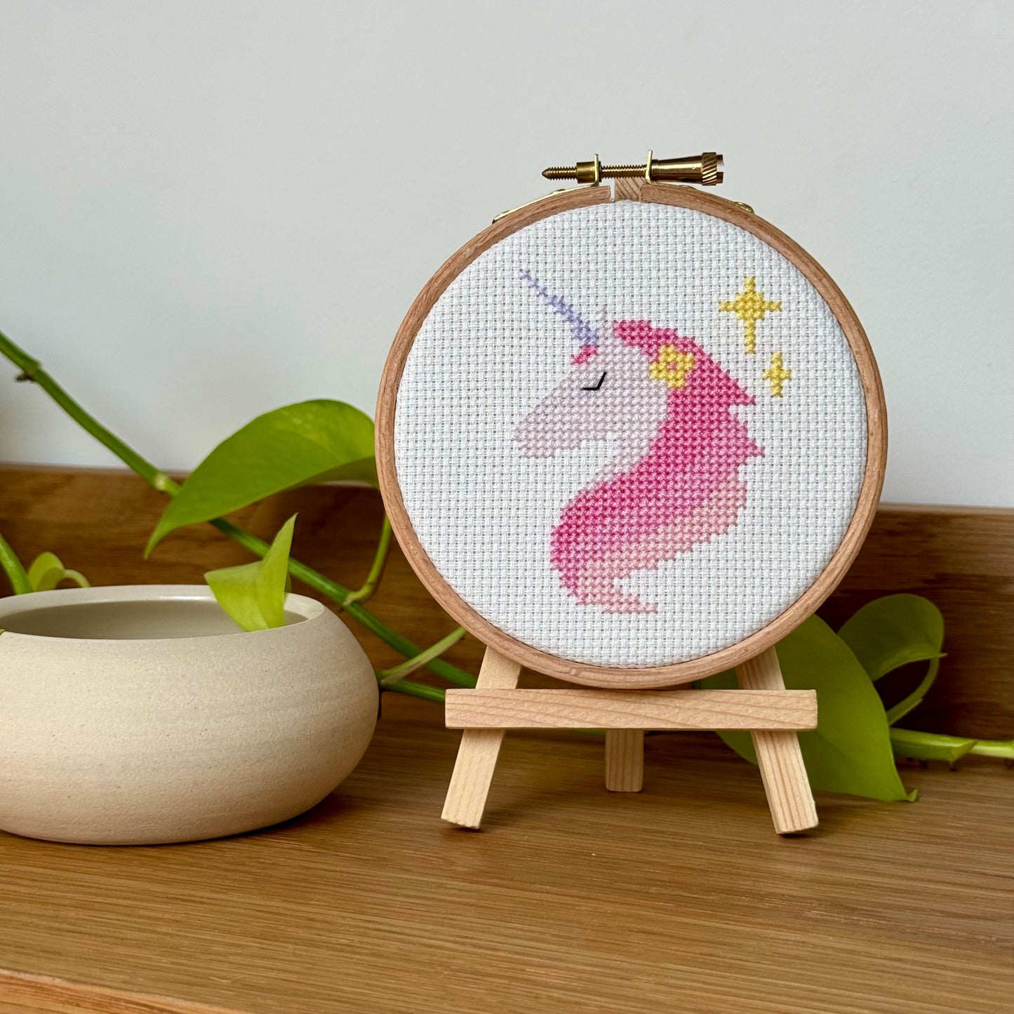 Sparkle the Dreaming Unicorn Cross Stitch Pattern – PDF Download