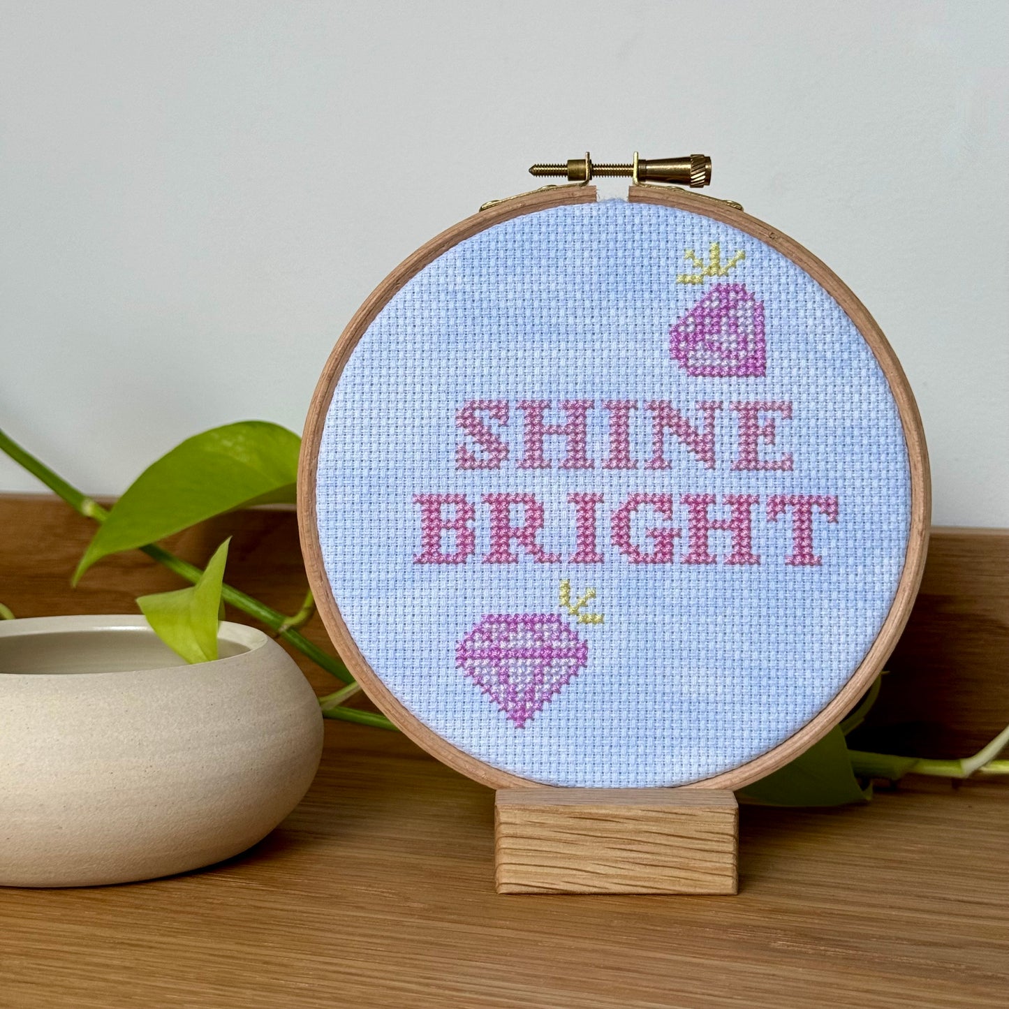Shine Bright Cross Stitch Pattern – PDF Download