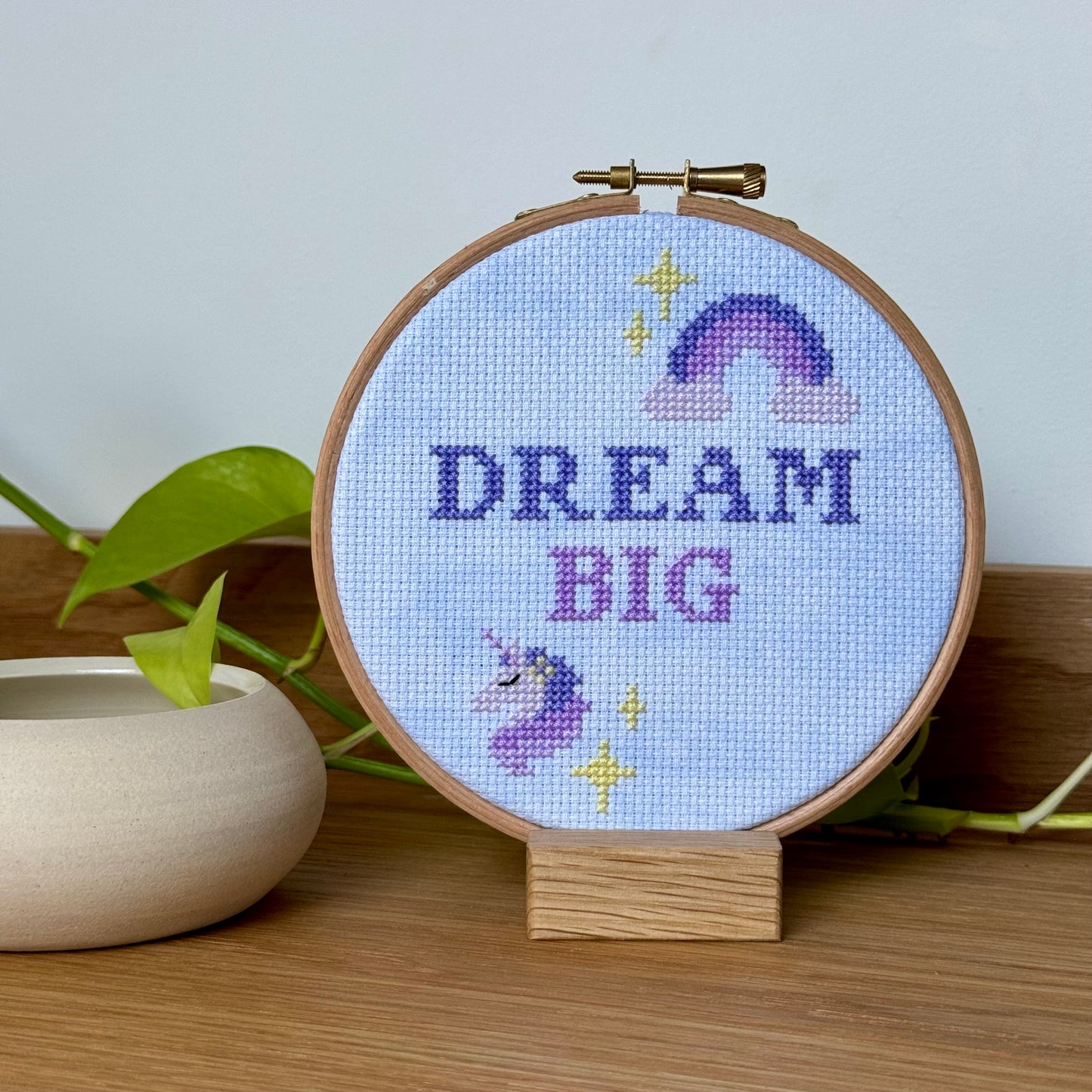 Dream Big Cross Stitch Pattern – PDF Download