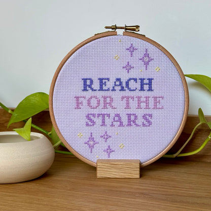 Reach for the Stars Cross Stitch Pattern – PDF Download
