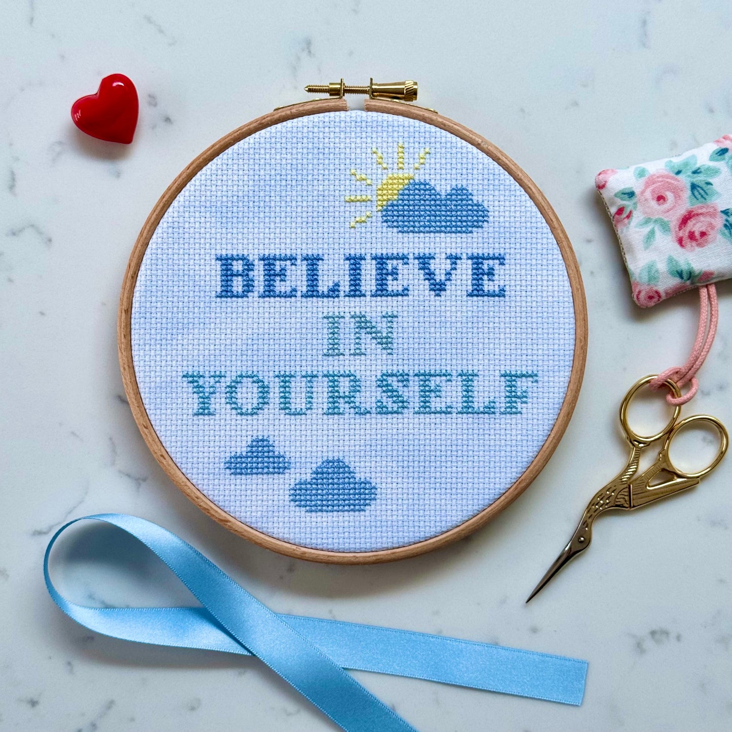 Believe in Yourself Cross Stitch Kit