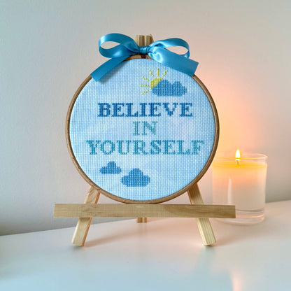 Believe in Yourself Cross Stitch Kit