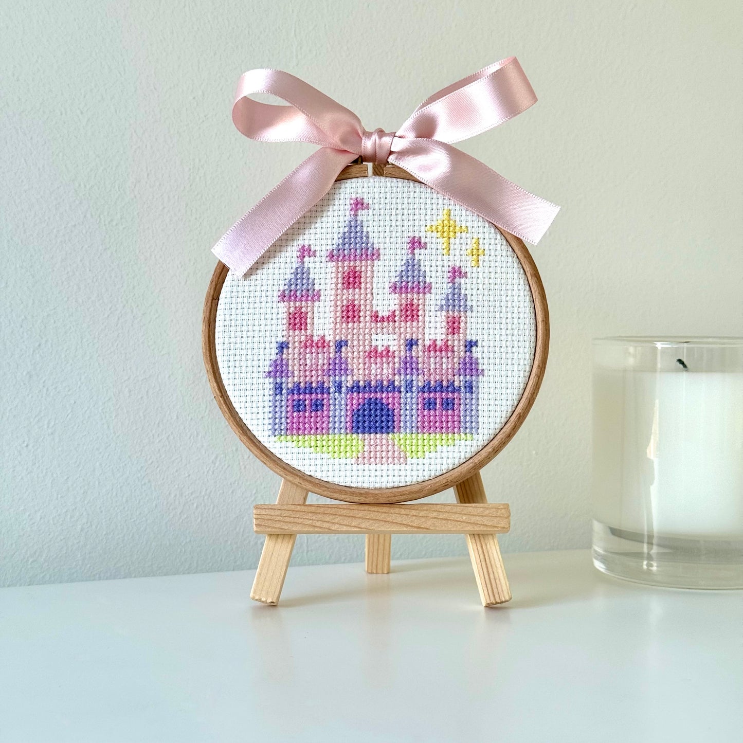 Fairytale Castle Cross Stitch Pattern – PDF Download
