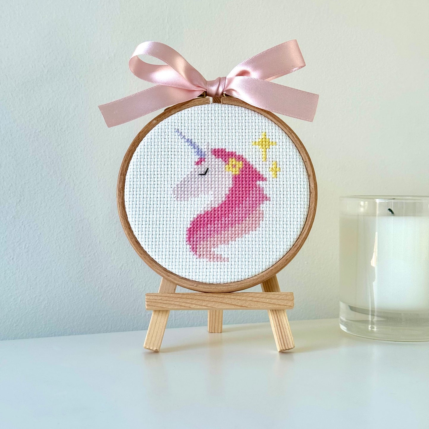Sparkle the Dreaming Unicorn Cross Stitch Pattern – PDF Download